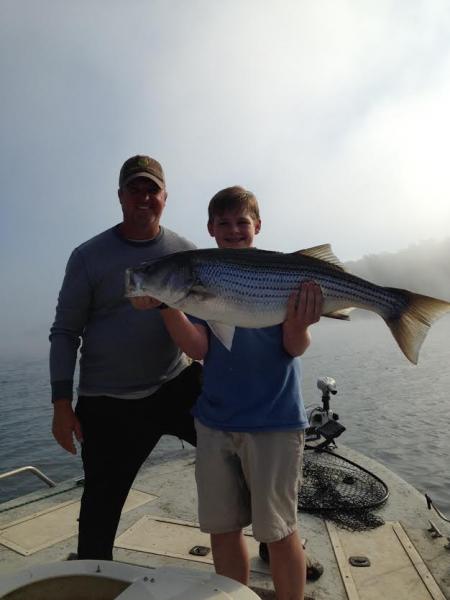At Breckenridge Guide Service & Storage in Henderson, AR we offer fun father and son fishing trips! 